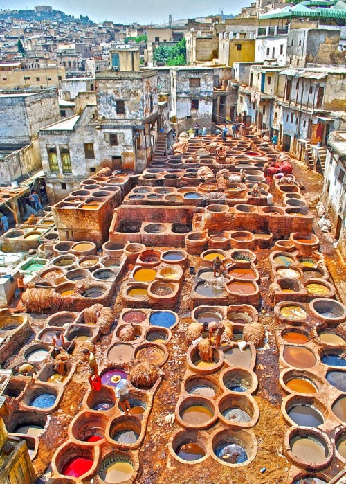 DAR D’BAGH FES Morocco – tannery_
