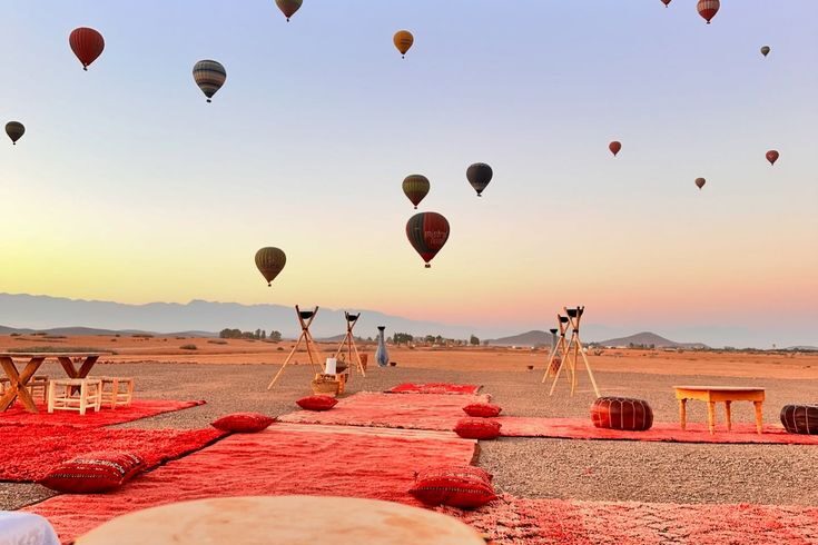 Unforgettable Hot Air Balloon Adventure Over Marrakech | Safari Marrakech Experience